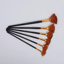 6Pcs/Set Fan shaped Nylon Hair Gouache Acrylic Watercolor Paint Brush for School Painting Drawing Painting Brush Art Supplies
6Pcs/Set Fan shaped Nylon Hair Gouache Acrylic Watercolor Paint Brush for School Painting Drawing Painting Brush Art Supplies