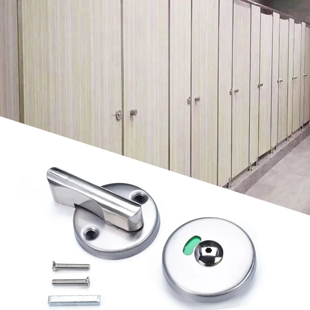 1pcs Stainless Steel Indicator Door Lock Indicator Bolt Toilet Door Lock For Airport Station Hospital Shopping Mall Office
1pcs Stainless Steel Indicator Door Lock Indicator Bolt Toilet Door Lock For Airport Station Hospital Shopping Mall Office