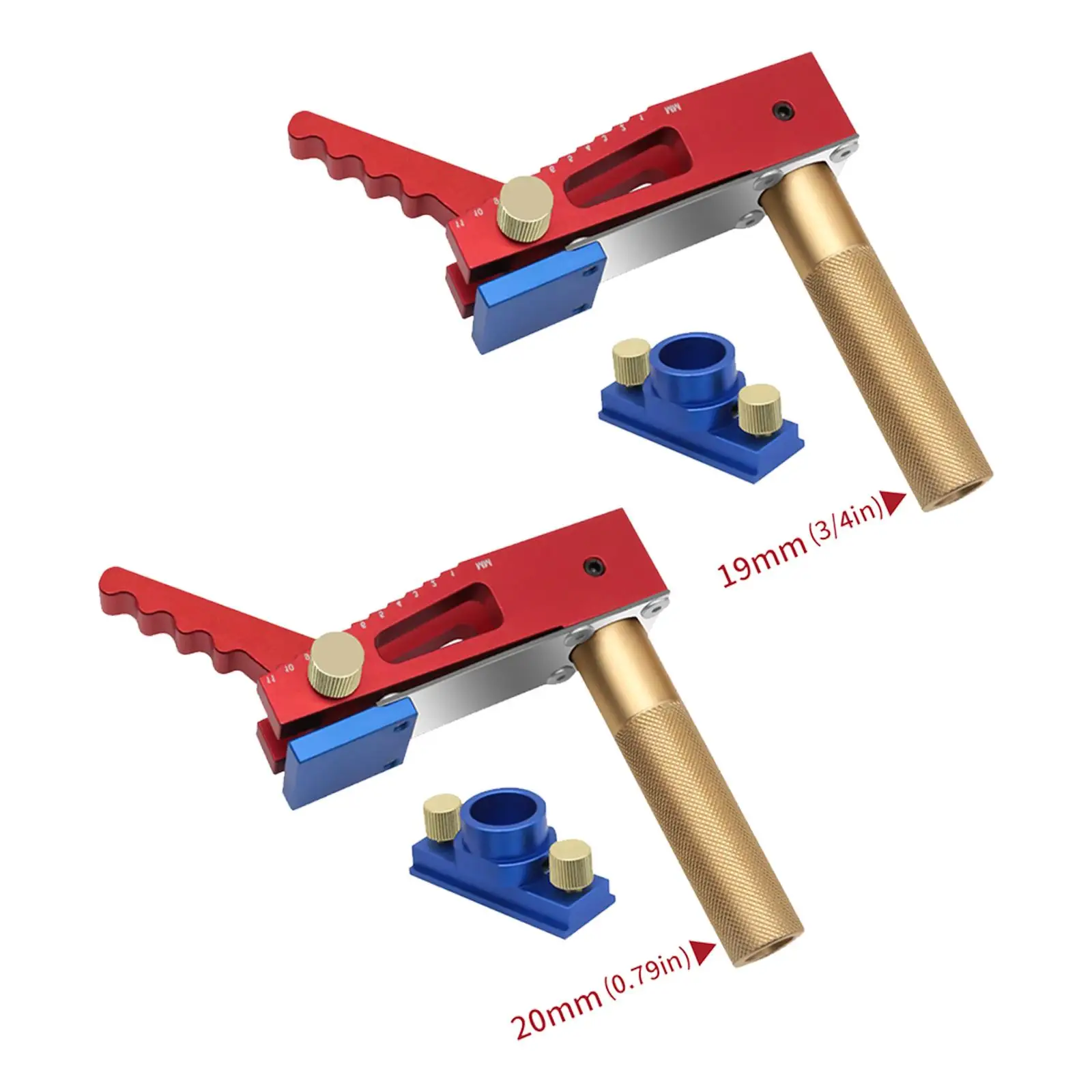 Woodworking Benchtop Quick Clamps Adjustable Aluminum Alloy Rail Retainer T Chute Platen Dog Hole Clamp for Routing Wood Carving
Woodworking Benchtop Quick Clamps Adjustable Aluminum Alloy Rail Retainer T Chute Platen Dog Hole Clamp for Routing Wood Carving