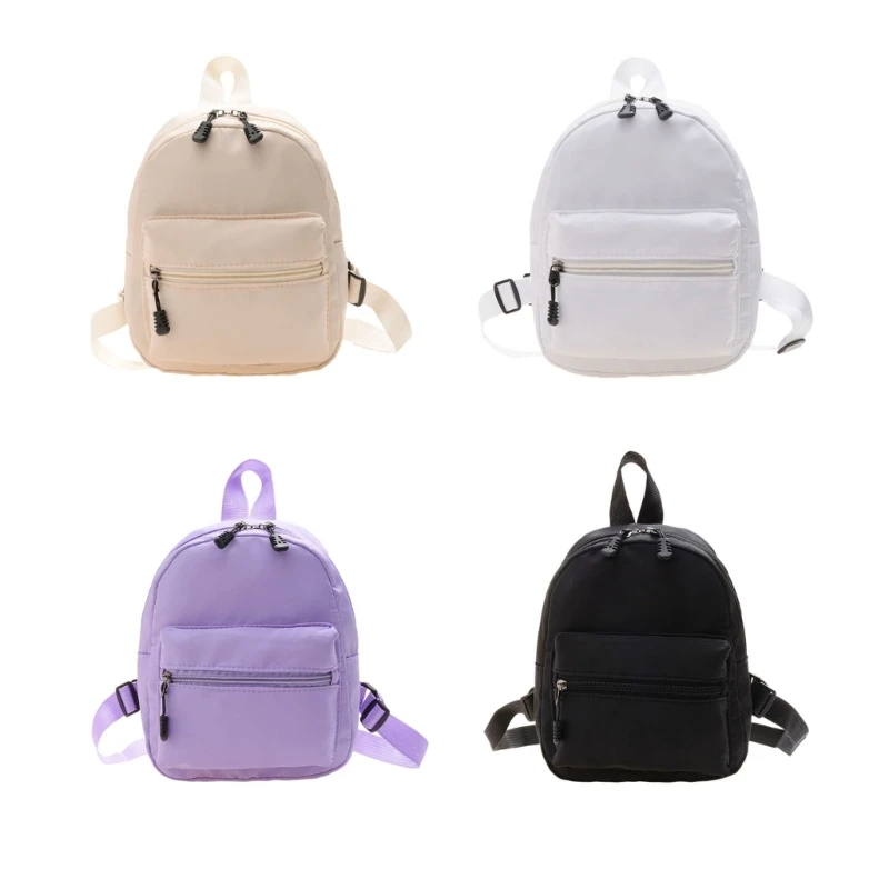 Women Mini Travel Backpack Preppy Style School Bookbag Solid Color Casual Nylon Knapsack Student Daily All-match Small Rucksack
Women Mini Travel Backpack Preppy Style School Bookbag Solid Color Casual Nylon Knapsack Student Daily All-match Small Rucksack