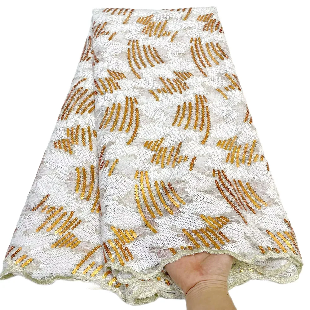 2023 New Arrival African Tulle Lace Fabric Embroidery Sequins French Net Mesh Lace Fabric For Nigerian Party Dress 5 Yards
2023 New Arrival African Tulle Lace Fabric Embroidery Sequins French Net Mesh Lace Fabric For Nigerian Party Dress 5 Yards