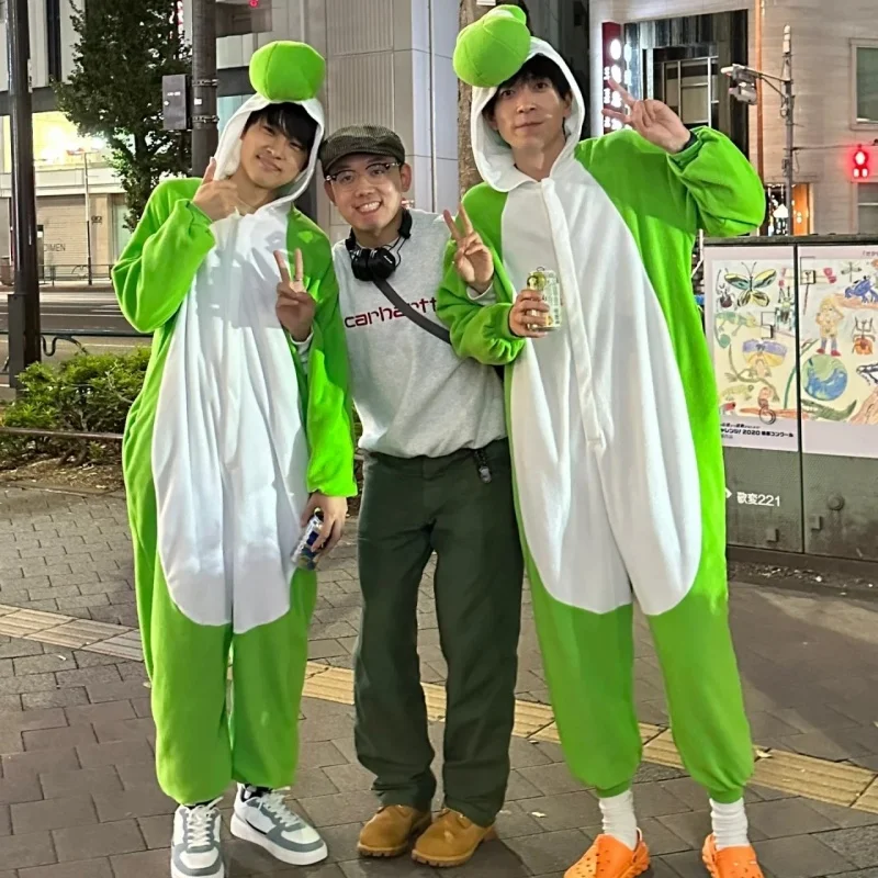 Hot Sale Mario Bros Yoshi One Piece Pajamas Anime Men Halloween Cosplay Jumpsuit Costume Cartoon Carnival Party Role Play Props
Hot Sale Mario Bros Yoshi One Piece Pajamas Anime Men Halloween Cosplay Jumpsuit Costume Cartoon Carnival Party Role Play Props