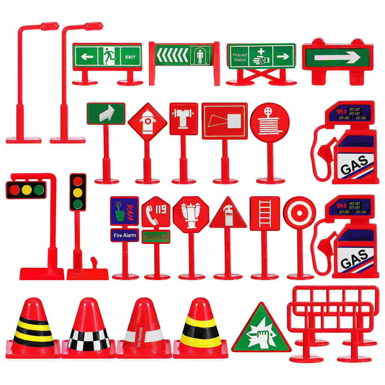 28 Pcs Traffic Signs Toy Mini Traffic Cones Traffic Light Road Sign Early Education Toys Cognition Toys
28 Pcs Traffic Signs Toy Mini Traffic Cones Traffic Light Road Sign Early Education Toys Cognition Toys