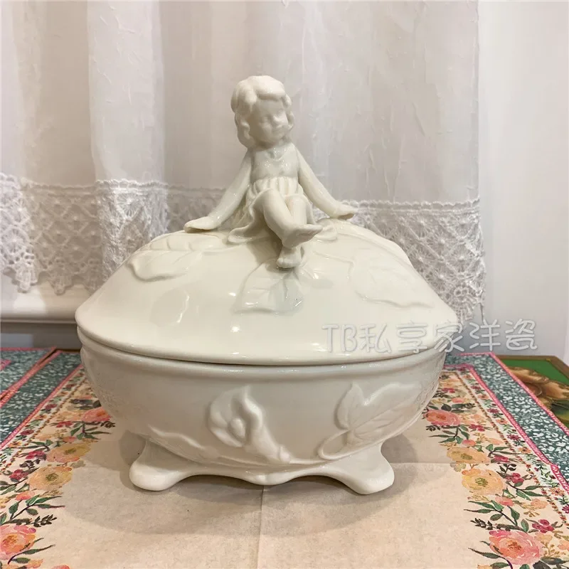 Angel Goods ~ Exported to Europe New Bone China Ceramic Three-Dimensional Relief Storage Jar Sucrier Small Stew Pot Living Room
Angel Goods ~ Exported to Europe New Bone China Ceramic Three-Dimensional Relief Storage Jar Sucrier Small Stew Pot Living Room