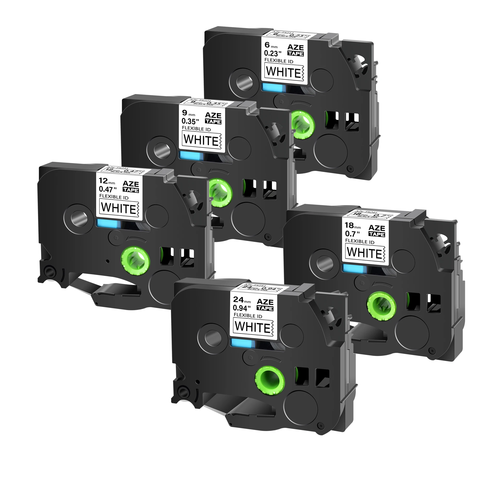 Гибкая лента для идентификаторов, совместимая с Brother TZe FX231 FX221 FX131 631
Гибкая лента для идентификаторов, совместимая с Brother TZe FX231 FX221 FX131 631