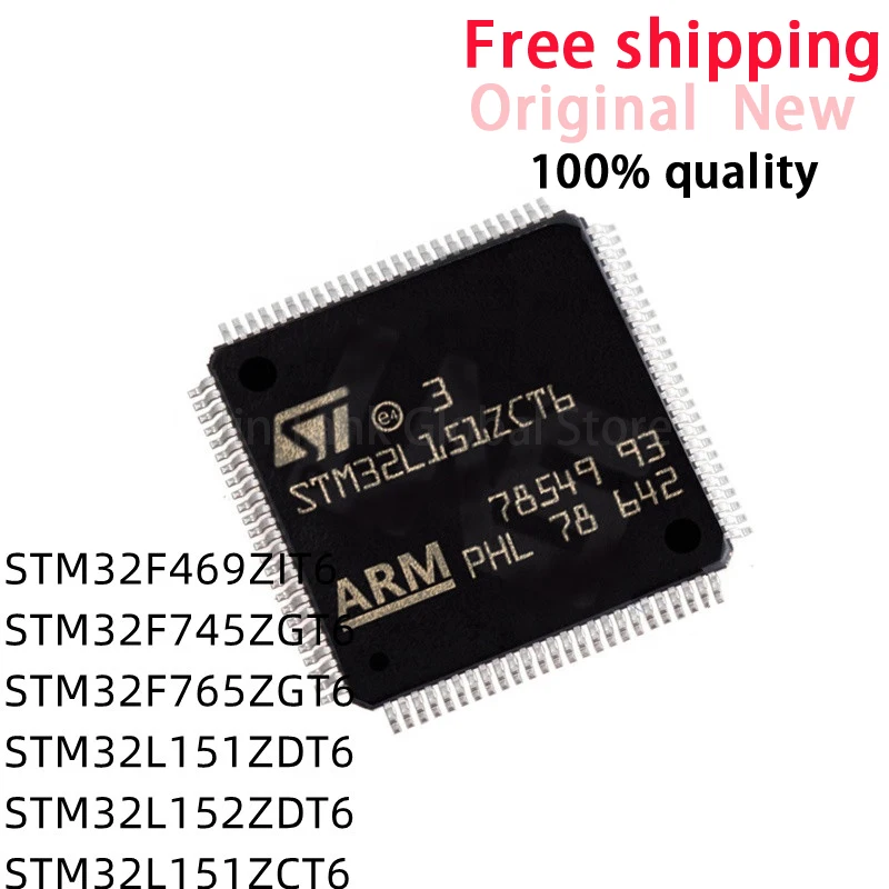 (1 шт.) 100% новый набор микросхем stm32f469при стм32f745zgt6 STM32F765ZGT6 STM32L151ZDT6 STM32L152ZDT6 STM32L151ZCT6 QFP-144
(1 шт.) 100% новый набор микросхем stm32f469при стм32f745zgt6 STM32F765ZGT6 STM32L151ZDT6 STM32L152ZDT6 STM32L151ZCT6 QFP-144