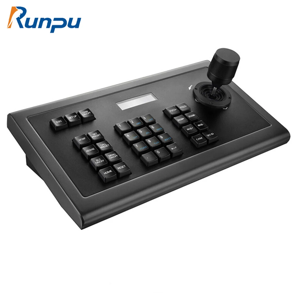 3D PTZ Camera Joystick Controller RS232 RS485 Control for PTZ camera support 255 presets tops for Church Broadcast
3D PTZ Camera Joystick Controller RS232 RS485 Control for PTZ camera support 255 presets tops for Church Broadcast