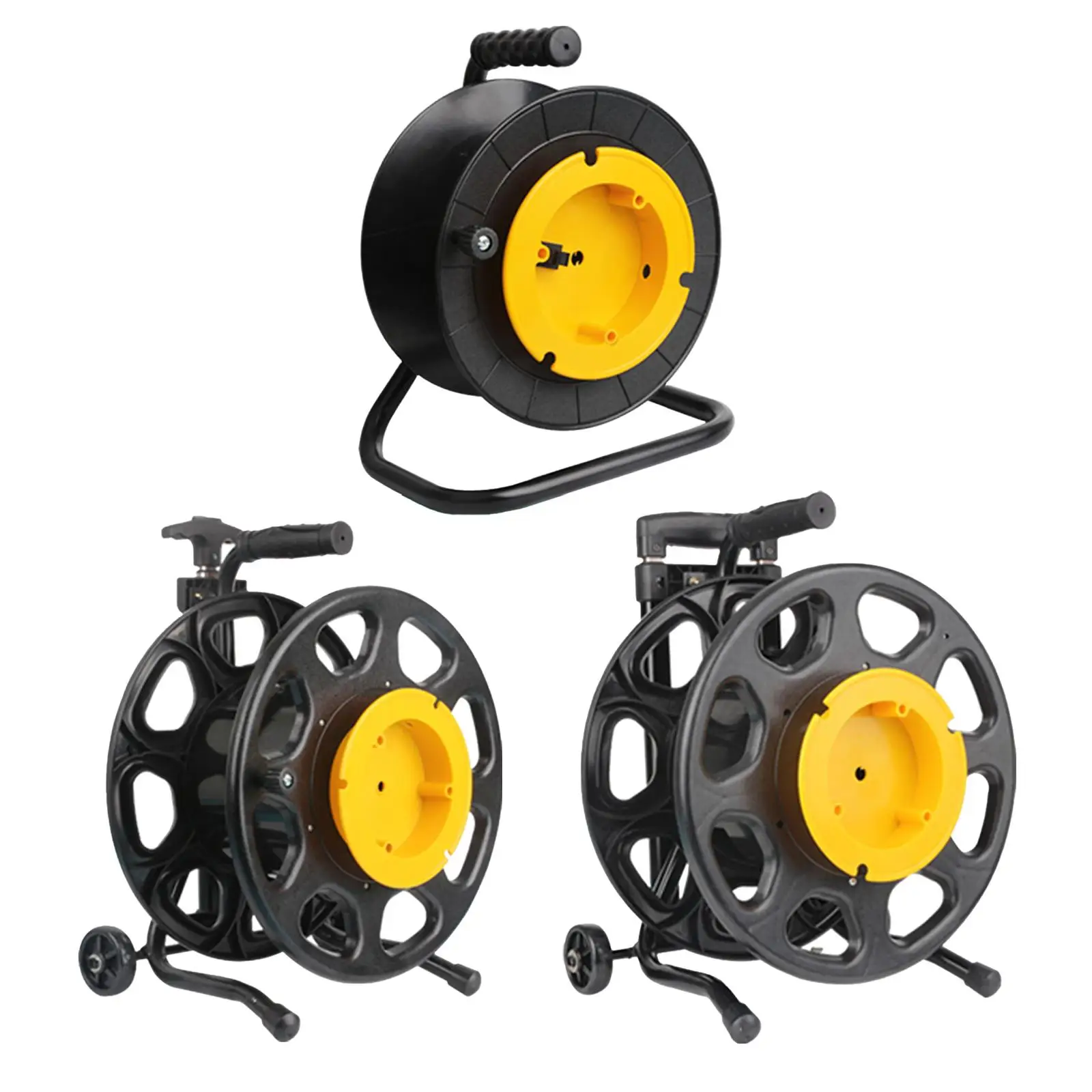 Mobile Cable Reel Extension Cord Reel Winder Sturdy Portable Cord Organizer Wire Reel Cable Storage Reel for Yard Yacht Garden
Mobile Cable Reel Extension Cord Reel Winder Sturdy Portable Cord Organizer Wire Reel Cable Storage Reel for Yard Yacht Garden
