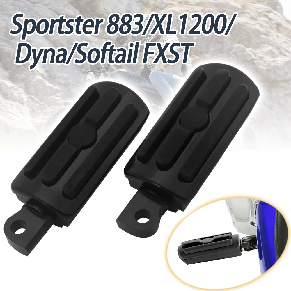 Motorcycle Universal 32mm 1.25" Male Foot pegs Footrest Pedal Front Rear Rubber Foot peg rest For Harley Iron XL 883 1200 Dyna
Motorcycle Universal 32mm 1.25" Male Foot pegs Footrest Pedal Front Rear Rubber Foot peg rest For Harley Iron XL 883 1200 Dyna