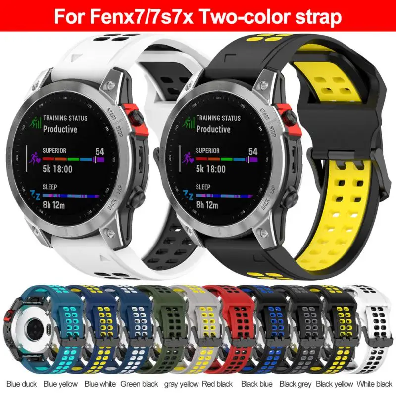 22 MM Sport Breathable Strap For Garmin Fenix 6X 6 6S 7X 7 EPIX X 5 plus Smart Watchband Quick Release Wriststrap Bracele
22 MM Sport Breathable Strap For Garmin Fenix 6X 6 6S 7X 7 EPIX X 5 plus Smart Watchband Quick Release Wriststrap Bracele