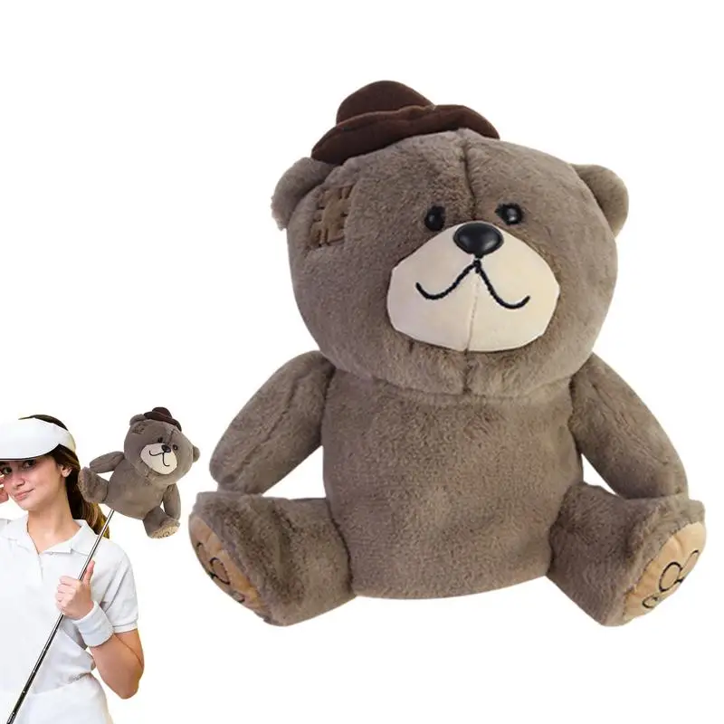 

Bear Head Covers For Golf Clubs Cute Cartoon Bear Driver Headcover Golf Club Headcover Golf Accessories For Men Golfer Lover