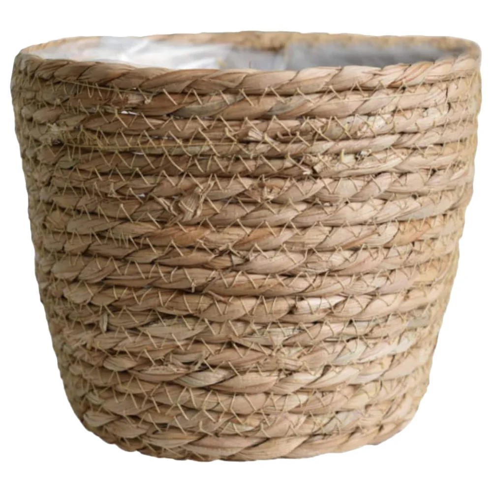 Flowerpot Indoor Pots Garbage Can Outdoor Woven Waste Basket Straw Plastic Baskets for Plants
Flowerpot Indoor Pots Garbage Can Outdoor Woven Waste Basket Straw Plastic Baskets for Plants