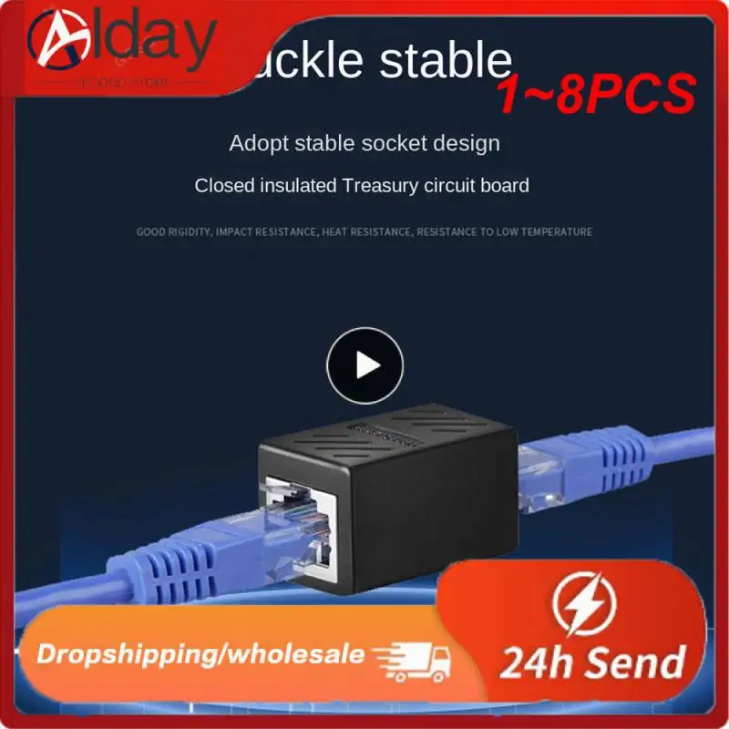 1 ~ 8 шт. удлинитель кабеля Ethernet, соединитель RJ45 cat 5 cat 6 cat6a, внешний женский
1 ~ 8 шт. удлинитель кабеля Ethernet, соединитель RJ45 cat 5 cat 6 cat6a, внешний женский