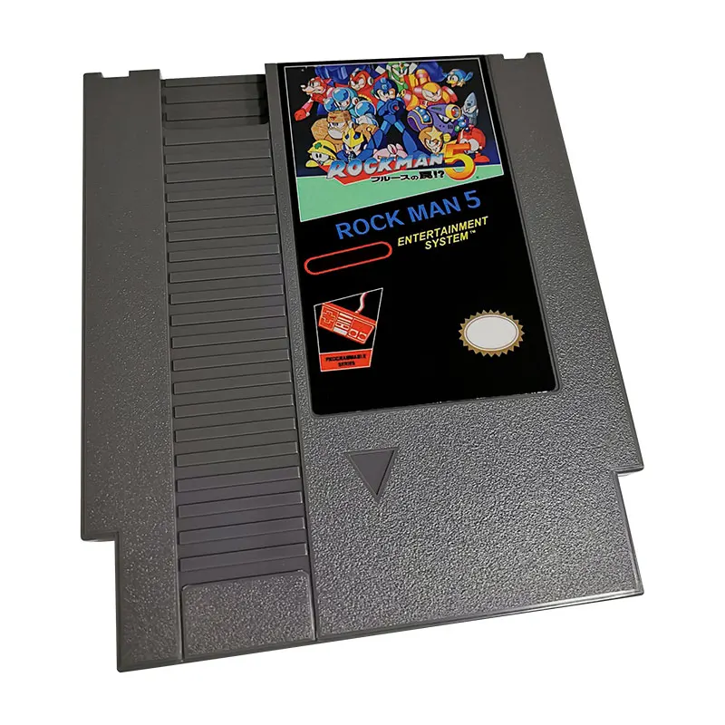 Classic Game rock man 5 For NES Super Games Multi Cart 72 Pins 8 Bit Game Cartridge,for NES Retro Game Console
Classic Game rock man 5 For NES Super Games Multi Cart 72 Pins 8 Bit Game Cartridge,for NES Retro Game Console