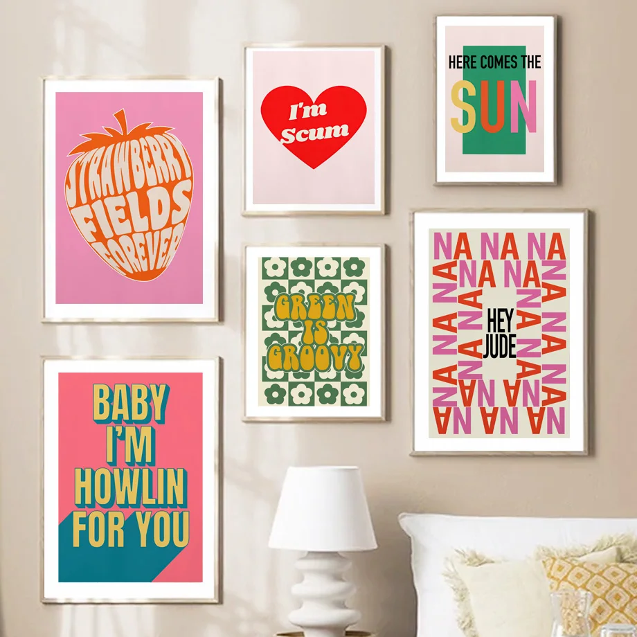 Indie Rock Pop Band Music Art Lyrics Quote Wall Art Canvas Painting Nordic Poster Art Prints Pictures for Living Room Decoration
Indie Rock Pop Band Music Art Lyrics Quote Wall Art Canvas Painting Nordic Poster Art Prints Pictures for Living Room Decoration