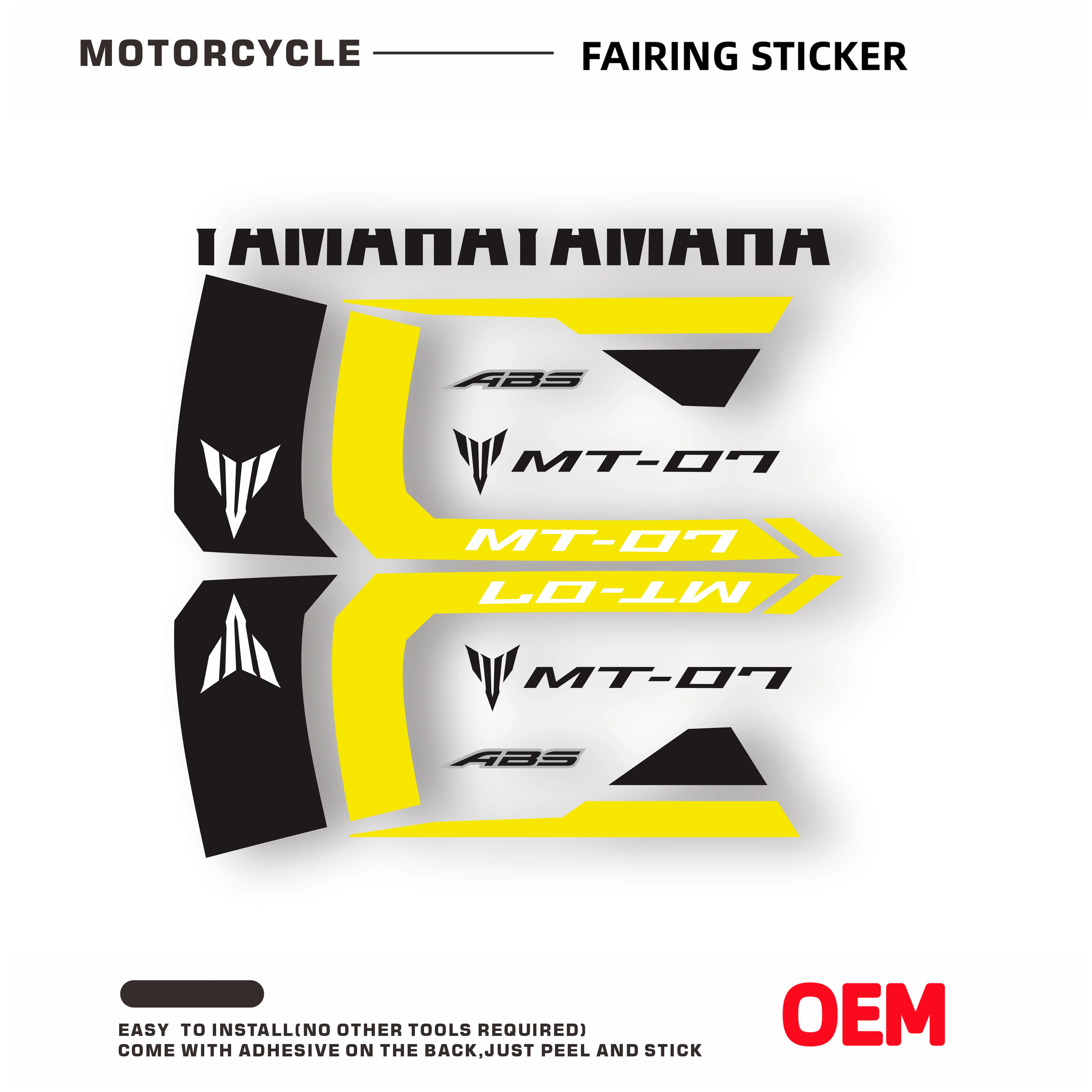 Motorcycle Full Car Fuel Tank Sticker Decal Customized In Multiple Colors mt07 LOGO New For yamaah mt-07 mt07
Motorcycle Full Car Fuel Tank Sticker Decal Customized In Multiple Colors mt07 LOGO New For yamaah mt-07 mt07