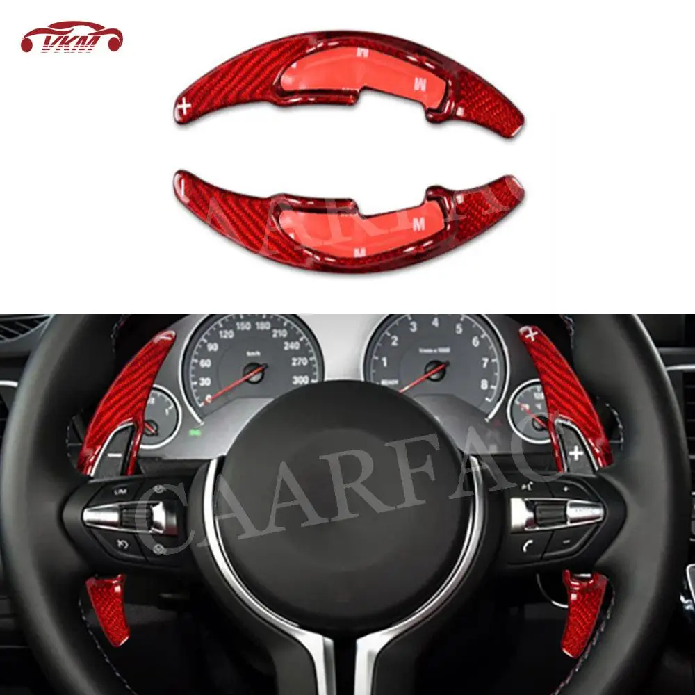 Carbon Fiber Material Red/Black Color Car Accessorise Paddle Shifter Sticker For BMW M2 M3 M4 M5 M6 X5M X6M
Carbon Fiber Material Red/Black Color Car Accessorise Paddle Shifter Sticker For BMW M2 M3 M4 M5 M6 X5M X6M