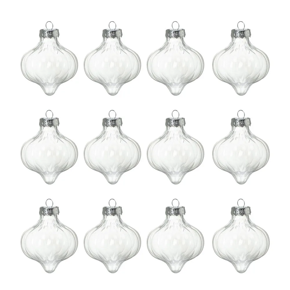 12xChristmas Transparent Ball Plastic Fillable Bauble Xmas Tree Hanging Ornaments Decoration For Home Wedding Party Gift Box
12xChristmas Transparent Ball Plastic Fillable Bauble Xmas Tree Hanging Ornaments Decoration For Home Wedding Party Gift Box