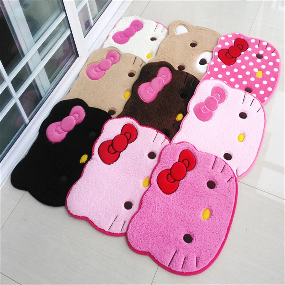 Sanrio Cute Hello Kitty Rug Cartoon Floor Bath Mat Doormat Children Absorbent Door Foot Mat Non Slip Carpet Bedroom Decoration
Sanrio Cute Hello Kitty Rug Cartoon Floor Bath Mat Doormat Children Absorbent Door Foot Mat Non Slip Carpet Bedroom Decoration