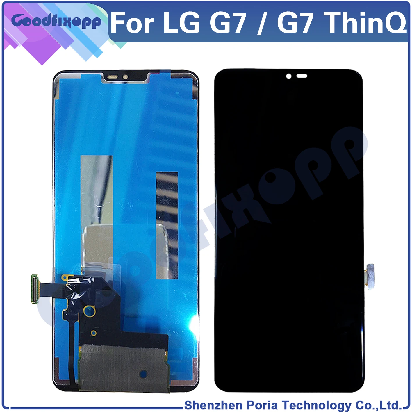 

6.1 Inch For LG G7 G710EM G710PM G710VMP G710TM G710N LCD Display Touch Screen Digitizer Assembly For G7 ThinQ G710 Replacement