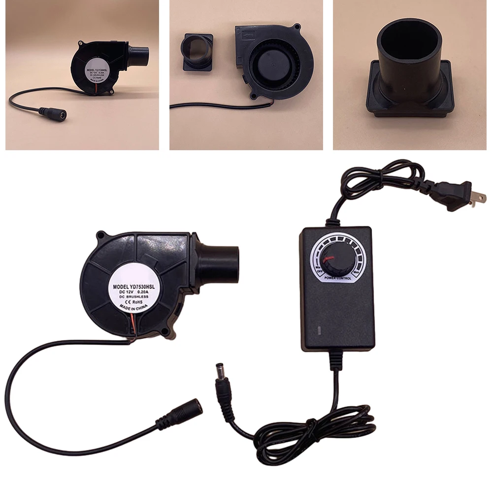 Mini Blower USB 12V BBQ Cooking Fire-Stove Blower Fan DC9733 Turbo Blower With Speed Controller Portable Centrifugal Fan
Mini Blower USB 12V BBQ Cooking Fire-Stove Blower Fan DC9733 Turbo Blower With Speed Controller Portable Centrifugal Fan