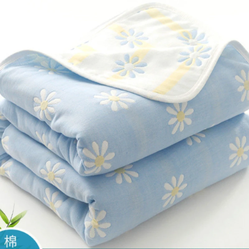 Towel Blanket Six-layer Gauze Pure Cotton Adult Summer Thin Section Soft Comfortable Breathable Cotton Yarn Sofa Cover Blanket
Towel Blanket Six-layer Gauze Pure Cotton Adult Summer Thin Section Soft Comfortable Breathable Cotton Yarn Sofa Cover Blanket