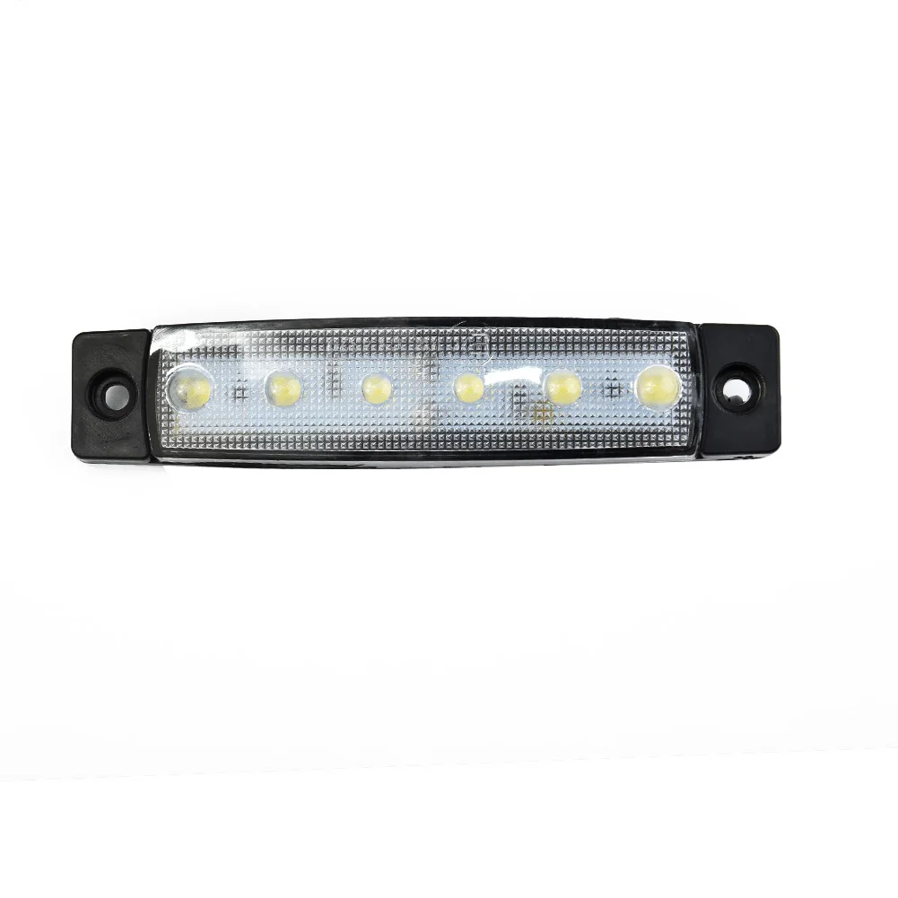 Vehicle White Sides Marker Light 6 LED Indicator Lamp Universal 12V Bulb Signals Replacement Accessories For Boat Bus Truck
Vehicle White Sides Marker Light 6 LED Indicator Lamp Universal 12V Bulb Signals Replacement Accessories For Boat Bus Truck