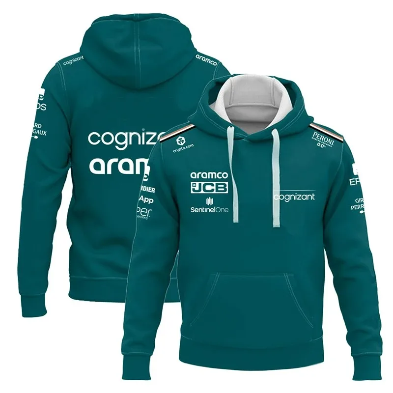 2023 New Spring and Autumn F1 Team Alonso 14 Stroll 18 3D Printed Men's Road Hoodie Women's and Children's Street Zip Sweatshirt
2023 New Spring and Autumn F1 Team Alonso 14 Stroll 18 3D Printed Men's Road Hoodie Women's and Children's Street Zip Sweatshirt