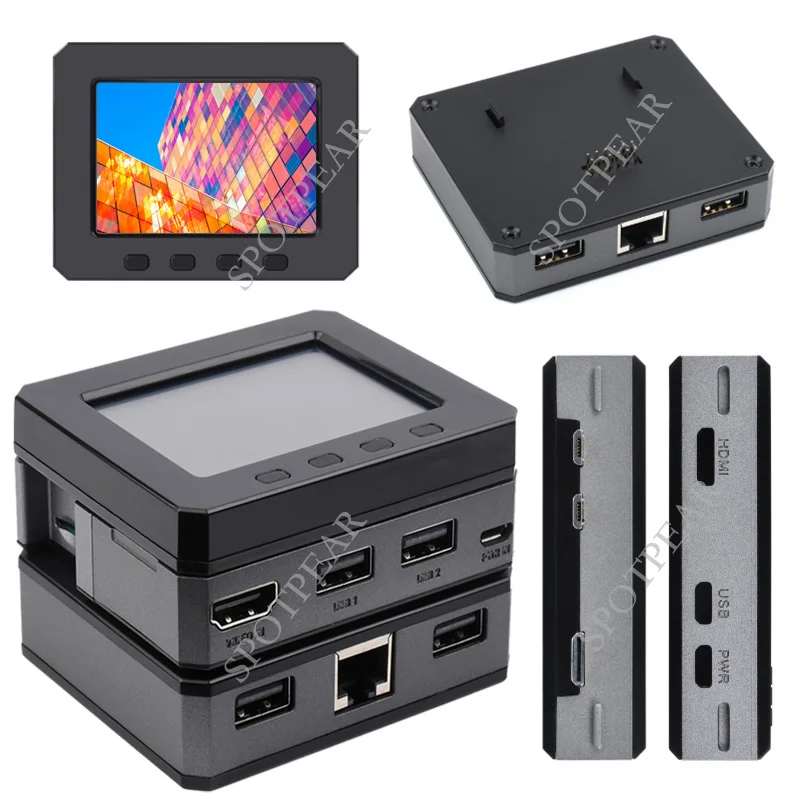 Raspberry Pi POD Case USB Hub Module 2.8inch LCD expansion module 240 x 320 resistive touch screen POD Kit for Zero / Zero 2W
Raspberry Pi POD Case USB Hub Module 2.8inch LCD expansion module 240 x 320 resistive touch screen POD Kit for Zero / Zero 2W