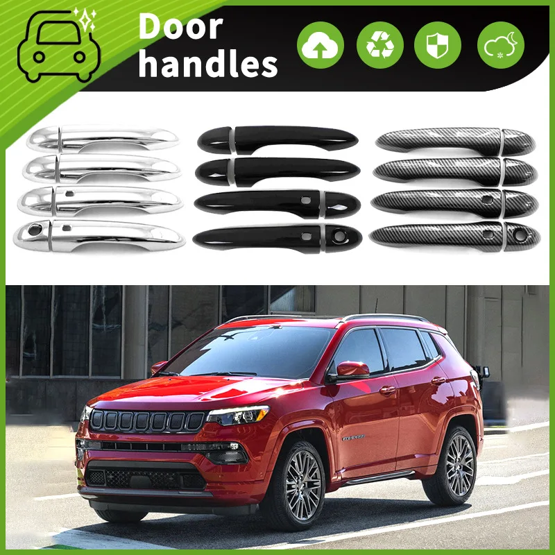 For 17th to 24th Jeep Compass car door handles, bowl handles, anti scratch modification accessories
For 17th to 24th Jeep Compass car door handles, bowl handles, anti scratch modification accessories