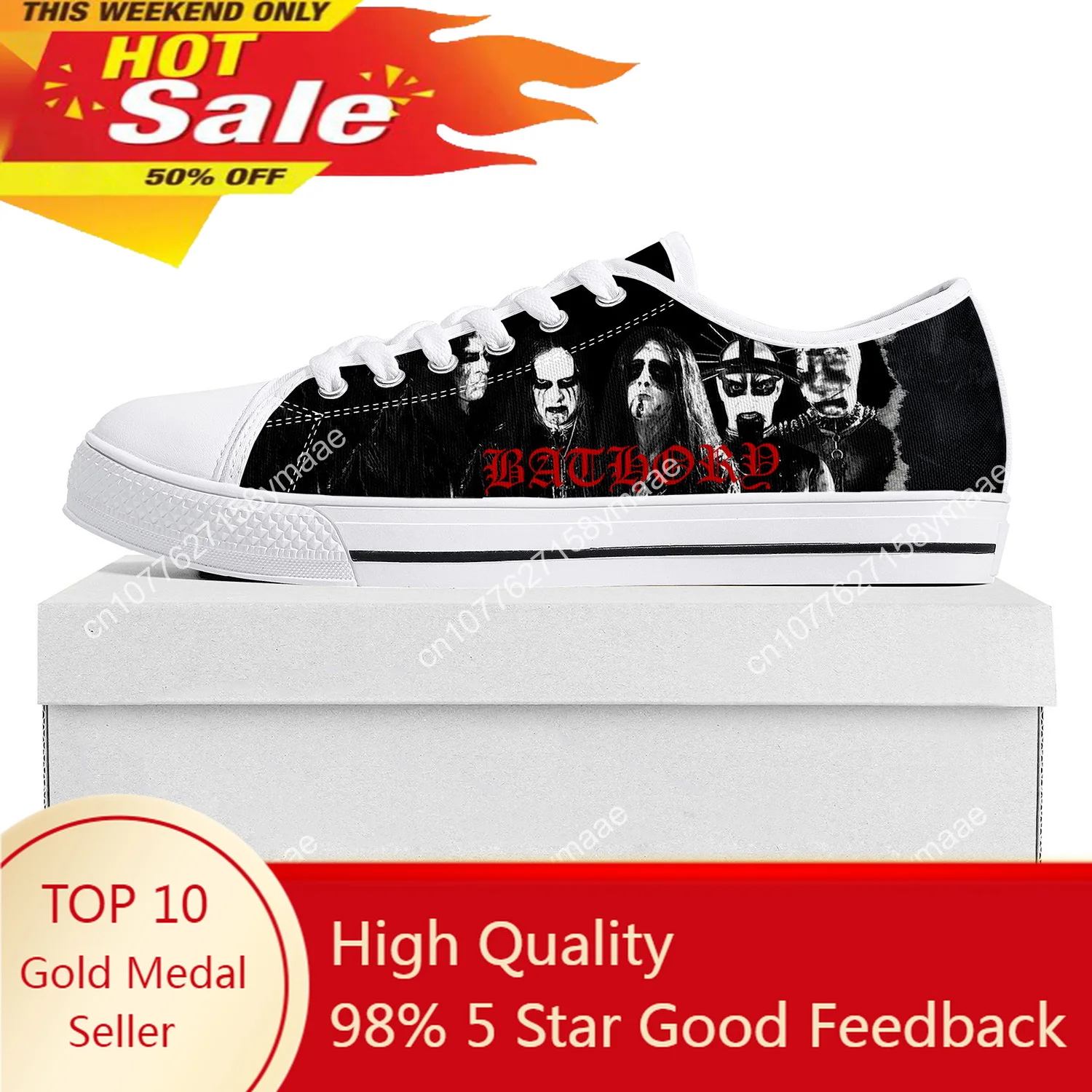 Bathory Rock Band Low Top Sneakers Mens Womens Teenager Canvas High Quality Sneaker Casual Custom Made Shoes Customize Shoe
Bathory Rock Band Low Top Sneakers Mens Womens Teenager Canvas High Quality Sneaker Casual Custom Made Shoes Customize Shoe