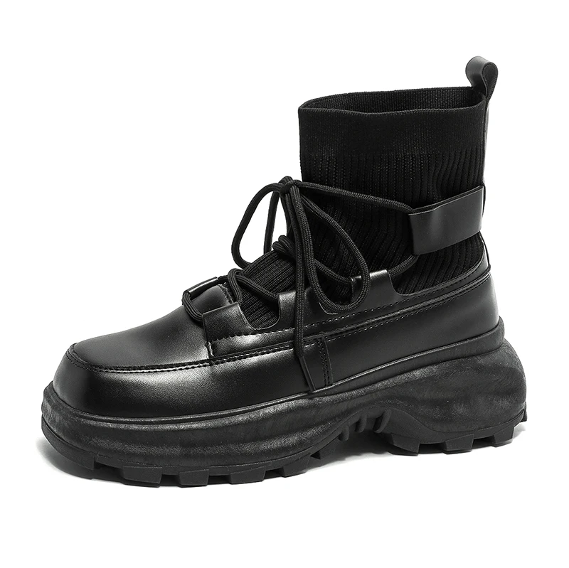 2023 New Fashion Side Ankle Boot Men Work Shoes Trendy Designer Winter Men's Boots Brand Outdoor Military Leather Casual Shoes
2023 New Fashion Side Ankle Boot Men Work Shoes Trendy Designer Winter Men's Boots Brand Outdoor Military Leather Casual Shoes