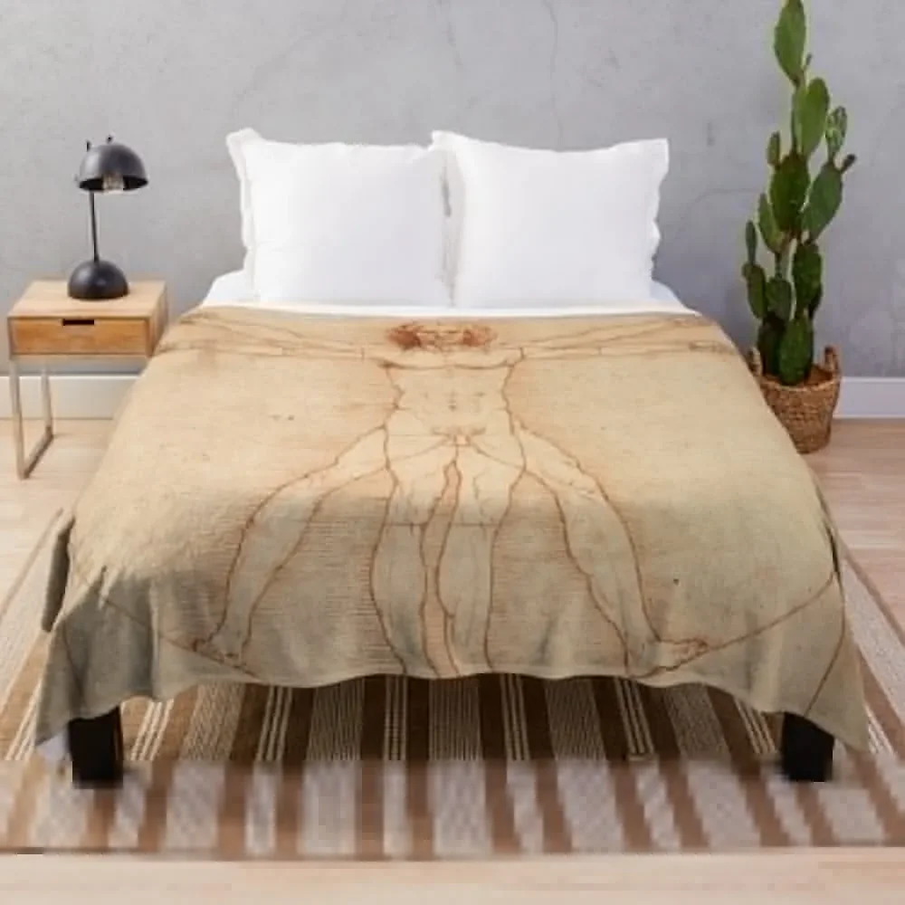 Vitruvian Man by Leonardo Da Vinci (1490) Throw Blanket Blankets Sofas Of Decoration Beach Blankets
Vitruvian Man by Leonardo Da Vinci (1490) Throw Blanket Blankets Sofas Of Decoration Beach Blankets