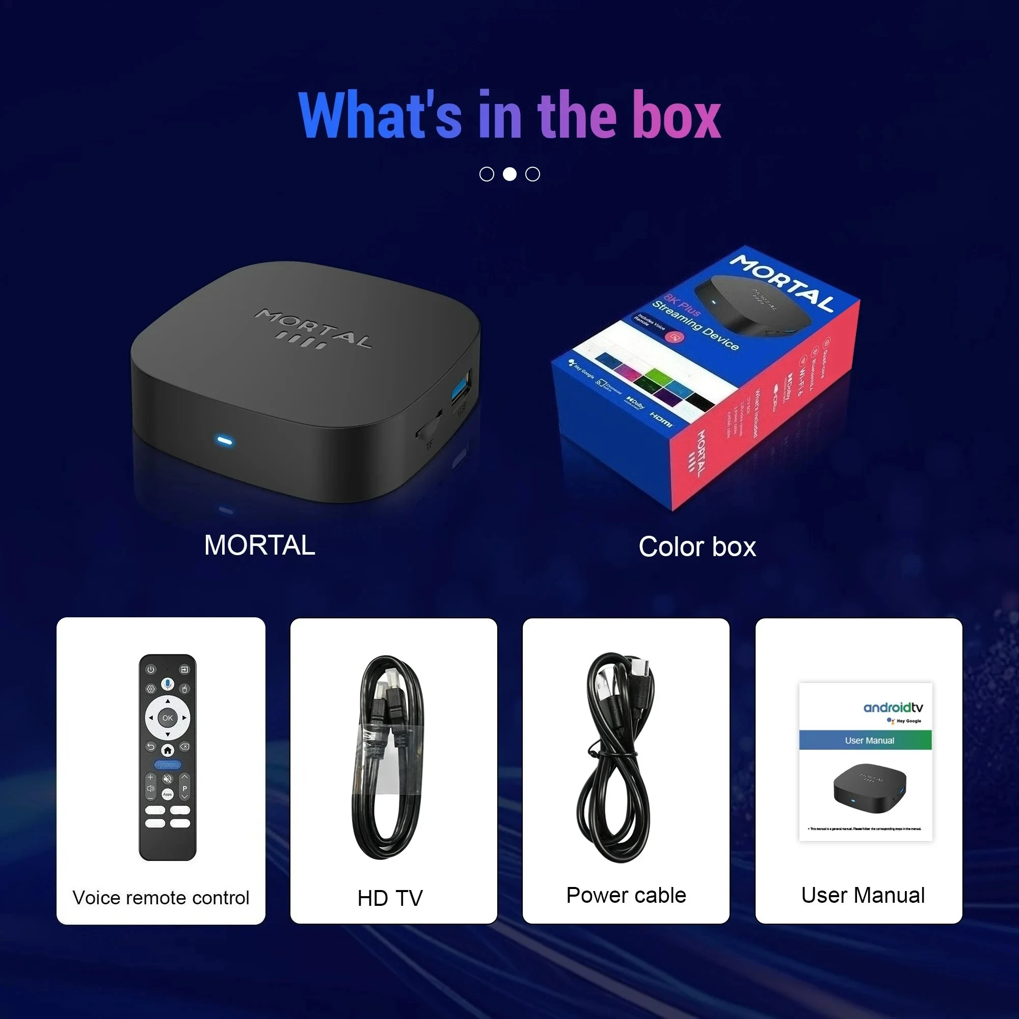 Sab510dacc6b0490c97854d8b8304f9e1c 2026 New Android 16 Smart TV Box Rockchip RK3518 WIFI6 BT 5.4 UI Interface 8K HD Media Player Voice Assistant Set Top Box IPTV