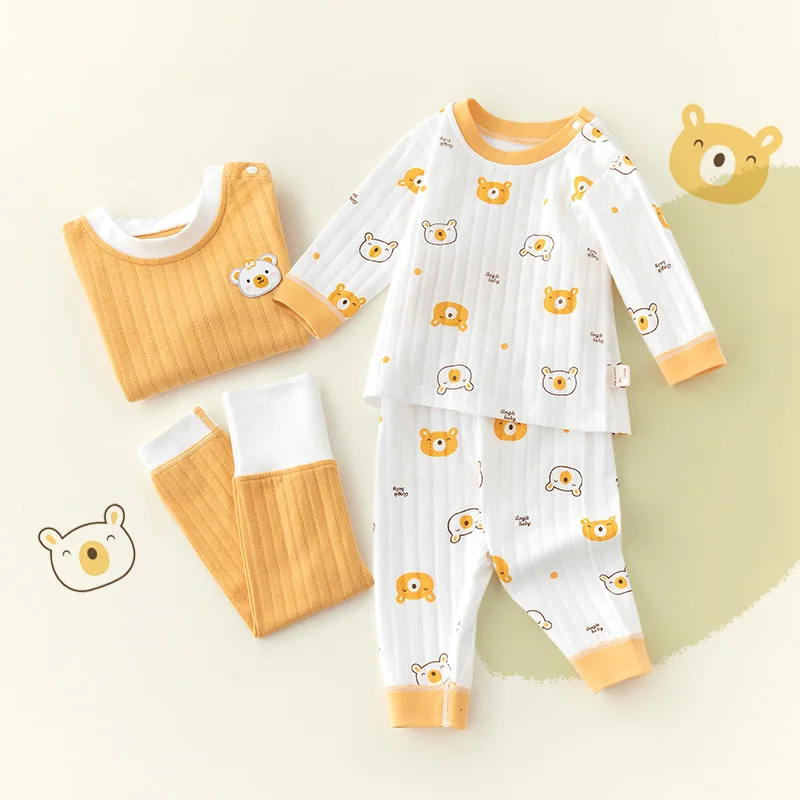 Baby Long Johns Full Cotton Baby Clothes Children's Thermal Underwear Set Girls Long Johns Boys Pajamas Pure Cotton
Baby Long Johns Full Cotton Baby Clothes Children's Thermal Underwear Set Girls Long Johns Boys Pajamas Pure Cotton