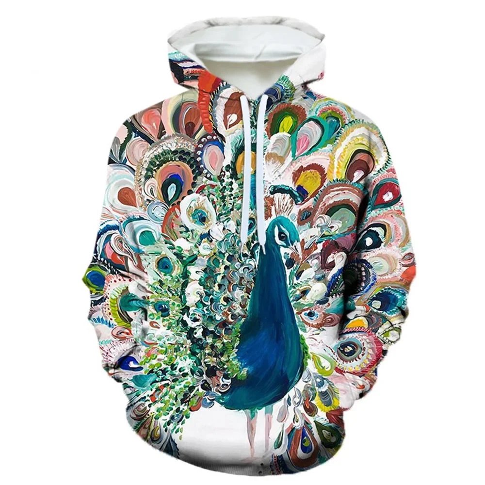 Animal Peacock 3d Print Men's Hoodie Casual Oversized Pullover Fashion Popular Streetwear Fashion Sweatshirt Trend Men Clothing
Animal Peacock 3d Print Men's Hoodie Casual Oversized Pullover Fashion Popular Streetwear Fashion Sweatshirt Trend Men Clothing