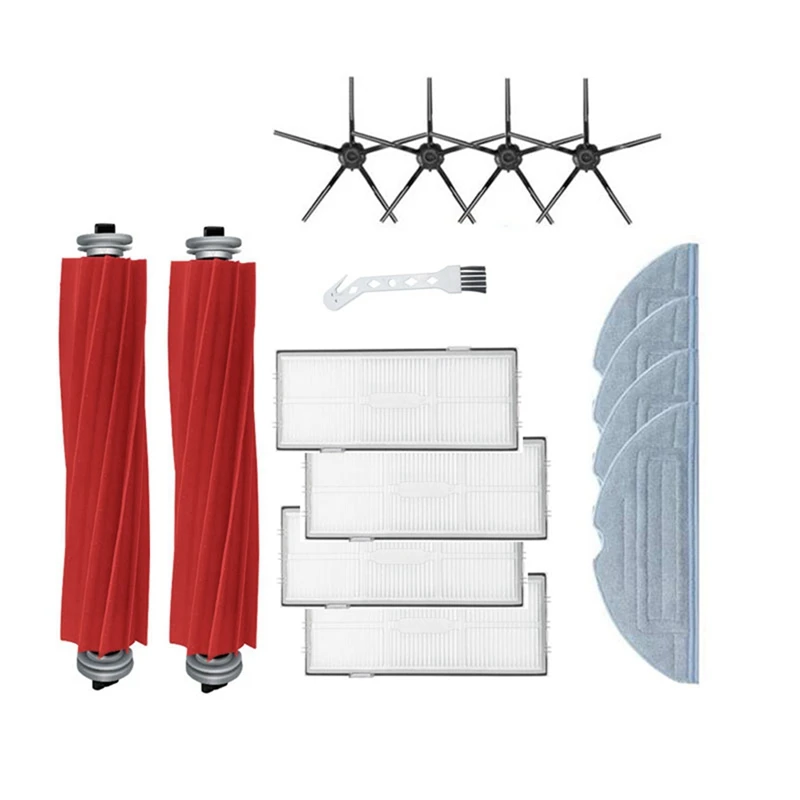 Сменная основная щетка, Швабра, Hepa фильтр, боковая щетка для Xiaomi Roborock S7 T7S T7plus, аксессуары для пылесоса
Сменная основная щетка, Швабра, Hepa фильтр, боковая щетка для Xiaomi Roborock S7 T7S T7plus, аксессуары для пылесоса