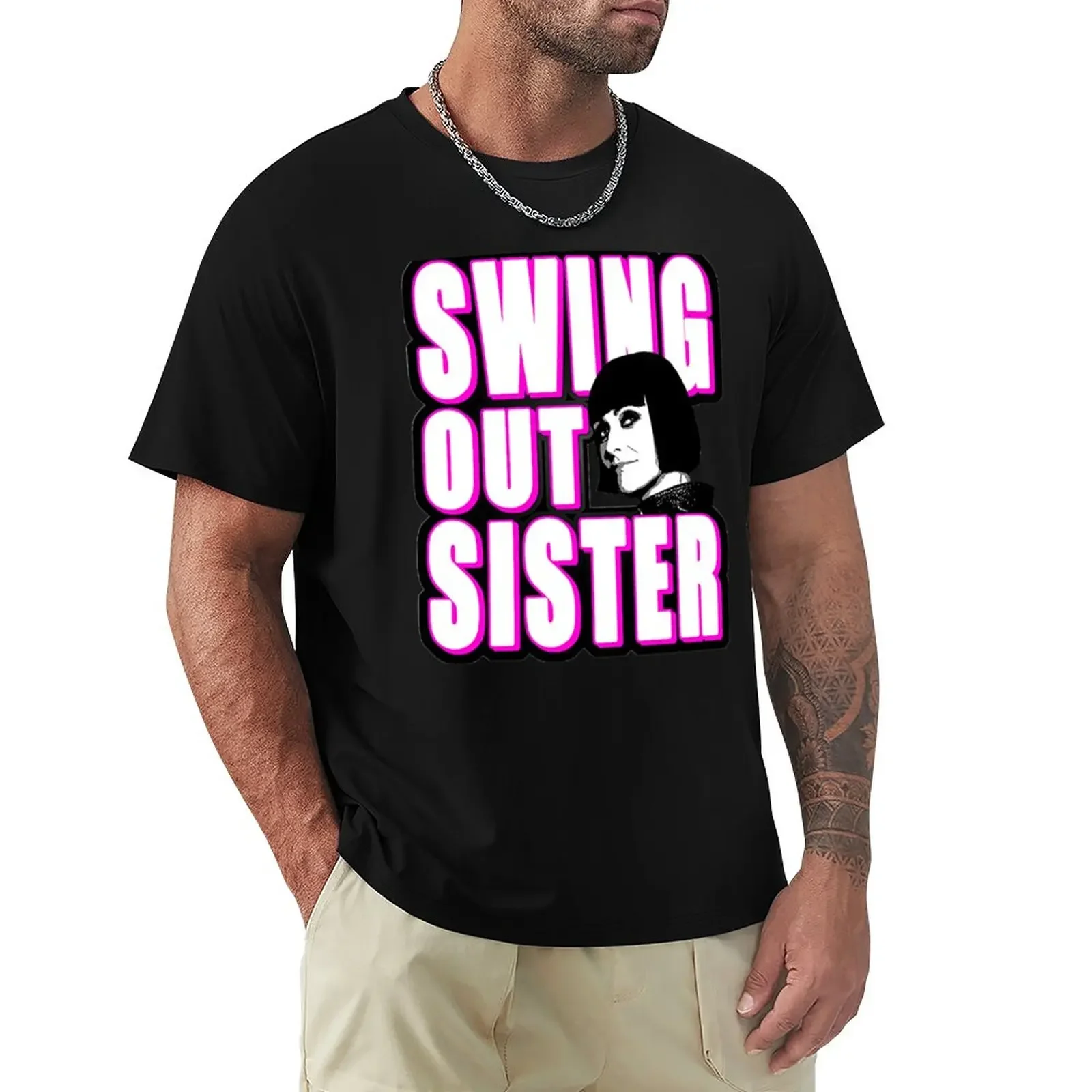 

Swing Out Sister T-Shirt oversizeds blacks t shirts for men graphic oversizeds hippie clothes mens graphic t-shirts