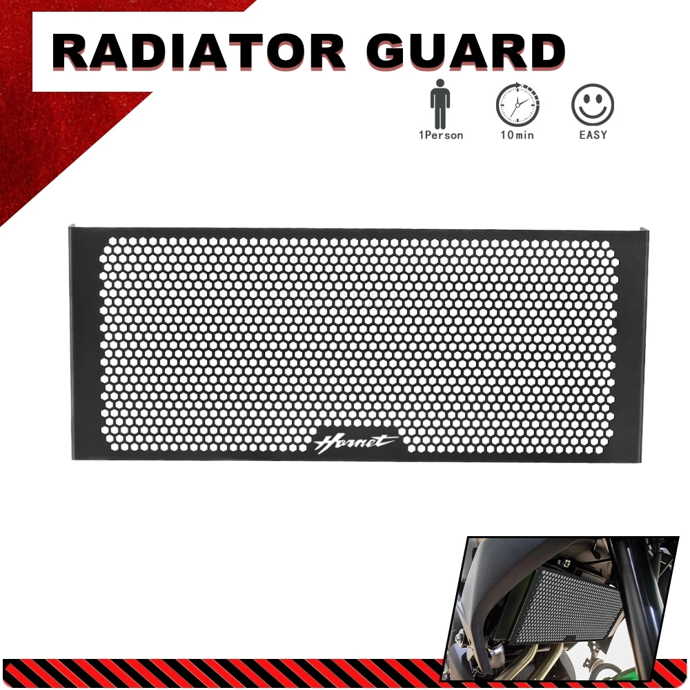 

New Motorcycle cb600f Radiator Guard Cover Grill Oil Cooler Guard FOR HONDA CB 600 F Hornet 1998 - 2002 2003 2004 2005 2006 Part