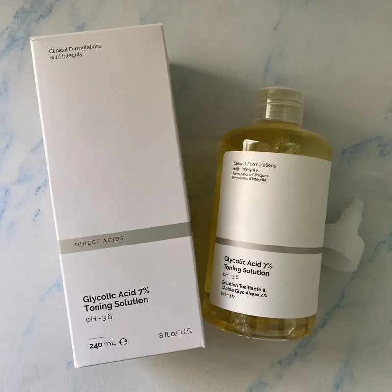 240ml Glycolic Acid Fruit Acid Toner Toner 7% Glycolic Acid Toner, Whitening Acne Printing Moisturizing Exfoliating Essence
240ml Glycolic Acid Fruit Acid Toner Toner 7% Glycolic Acid Toner, Whitening Acne Printing Moisturizing Exfoliating Essence