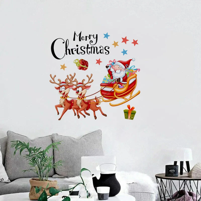 C149#Santa Elk Wall Sticker Kids Room Background Home Decoration Mural Living Room Wallpaper Funny Decal
C149#Santa Elk Wall Sticker Kids Room Background Home Decoration Mural Living Room Wallpaper Funny Decal