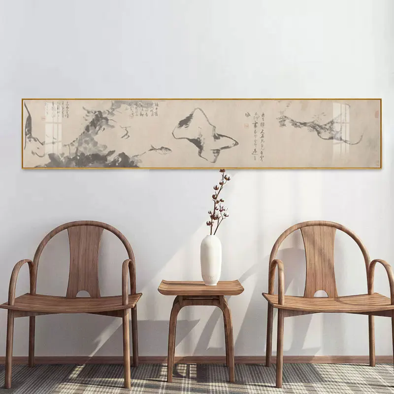 Watercolor Ink Painting Fish Chinese Style Abstract Poster Canvas Wall Art Print Decorative Picture Modern Room Decoration
Watercolor Ink Painting Fish Chinese Style Abstract Poster Canvas Wall Art Print Decorative Picture Modern Room Decoration