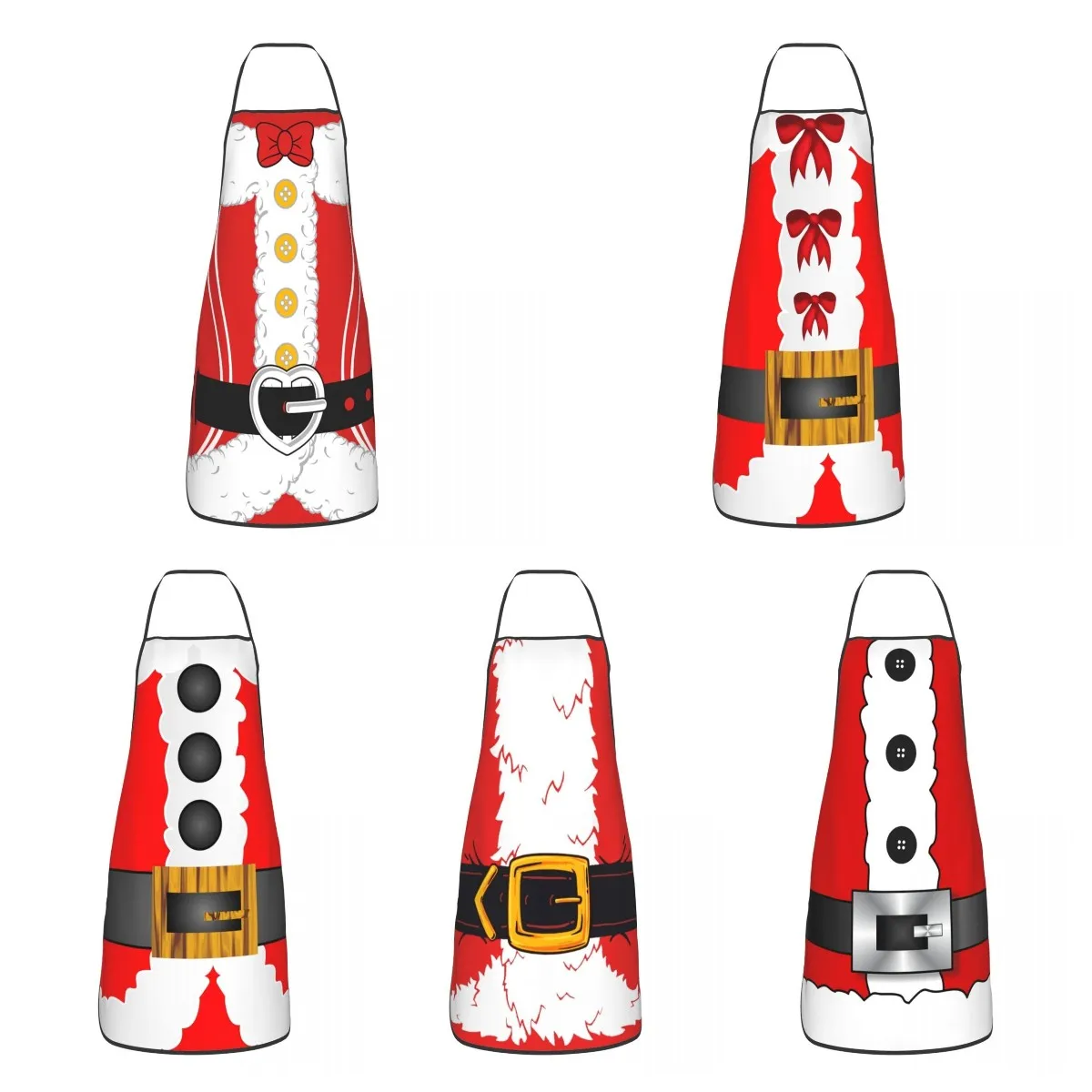 Mrs Claus Christmas Costume Apron Men Women Funny Adult Unisex Kitchen Chef Bib Tablier Cuisine Cooking Baking Gardening
Mrs Claus Christmas Costume Apron Men Women Funny Adult Unisex Kitchen Chef Bib Tablier Cuisine Cooking Baking Gardening