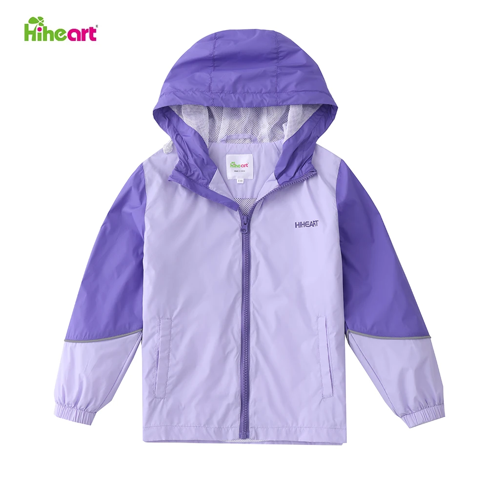 Hiheart 3-8T Kids Boys Girls Jackets Lightweight Hooded Outerwear Jacket Waterproof Breathable Outdoor Autumn Kids Sportswear
Hiheart 3-8T Kids Boys Girls Jackets Lightweight Hooded Outerwear Jacket Waterproof Breathable Outdoor Autumn Kids Sportswear