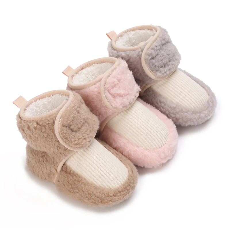 Infant Toddler Baby Winter Snow Boots Plush Contrast Color Boots Warm Baby First Walker Children's Casual Shoes
Infant Toddler Baby Winter Snow Boots Plush Contrast Color Boots Warm Baby First Walker Children's Casual Shoes