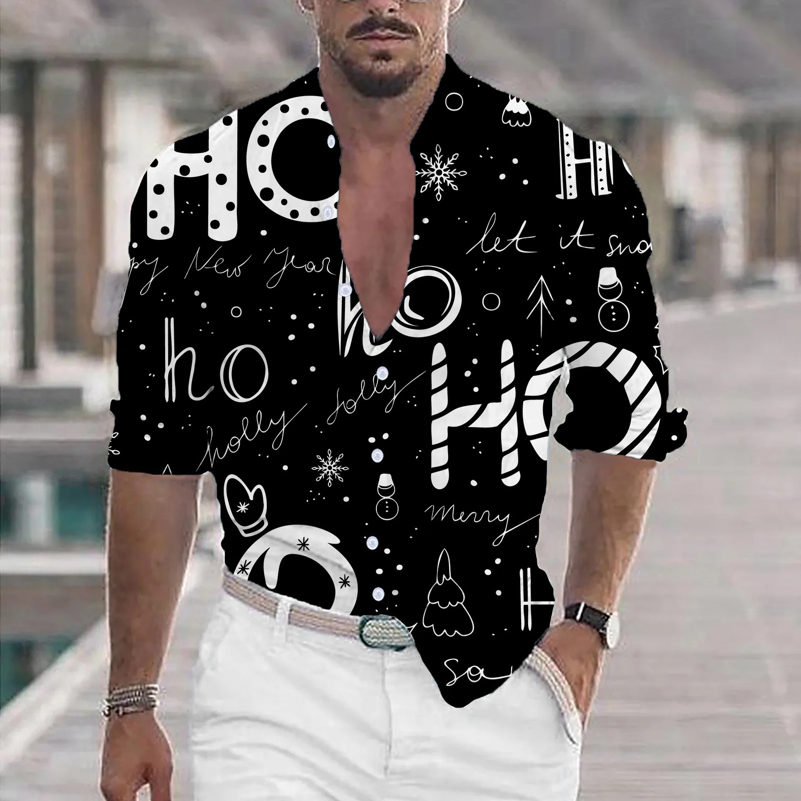 Mens Shirts Bulk Man's Christmas Shirt Long Sleeve Christmas Deer Print Male Compression Shirt Long Bulk Long Sleeve Shirts
Mens Shirts Bulk Man's Christmas Shirt Long Sleeve Christmas Deer Print Male Compression Shirt Long Bulk Long Sleeve Shirts