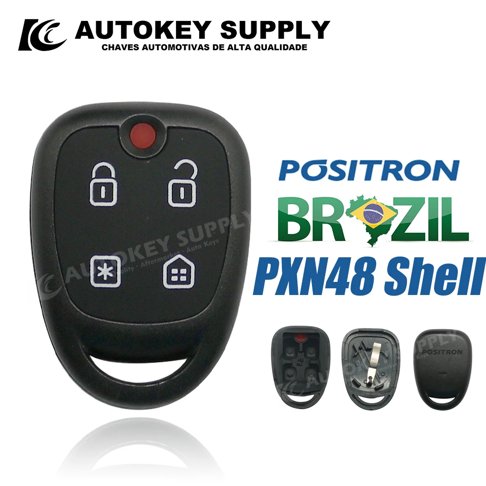 For Brazil Positron Flex (PXN48) Alarm System, Remote Key - Double Program (293/300) AKBPS115 / AKBPCP127AT / AutokeySupply
For Brazil Positron Flex (PXN48) Alarm System, Remote Key - Double Program (293/300) AKBPS115 / AKBPCP127AT / AutokeySupply