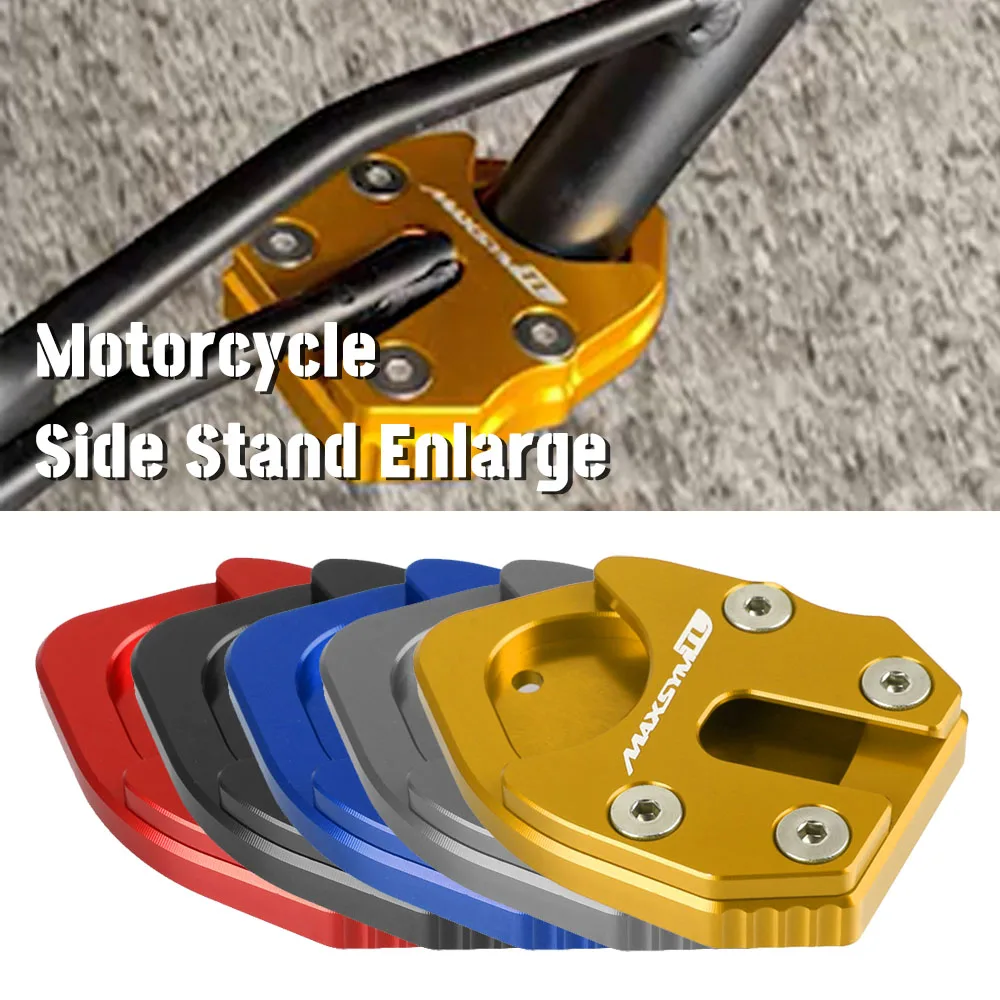 For SYM MAXSYM TL508 TL 508 2020-2023 2022 2023 Motorcycle CNC Side Stand Enlarger Sled Sidestand Kickstand Foot Pads Support
For SYM MAXSYM TL508 TL 508 2020-2023 2022 2023 Motorcycle CNC Side Stand Enlarger Sled Sidestand Kickstand Foot Pads Support