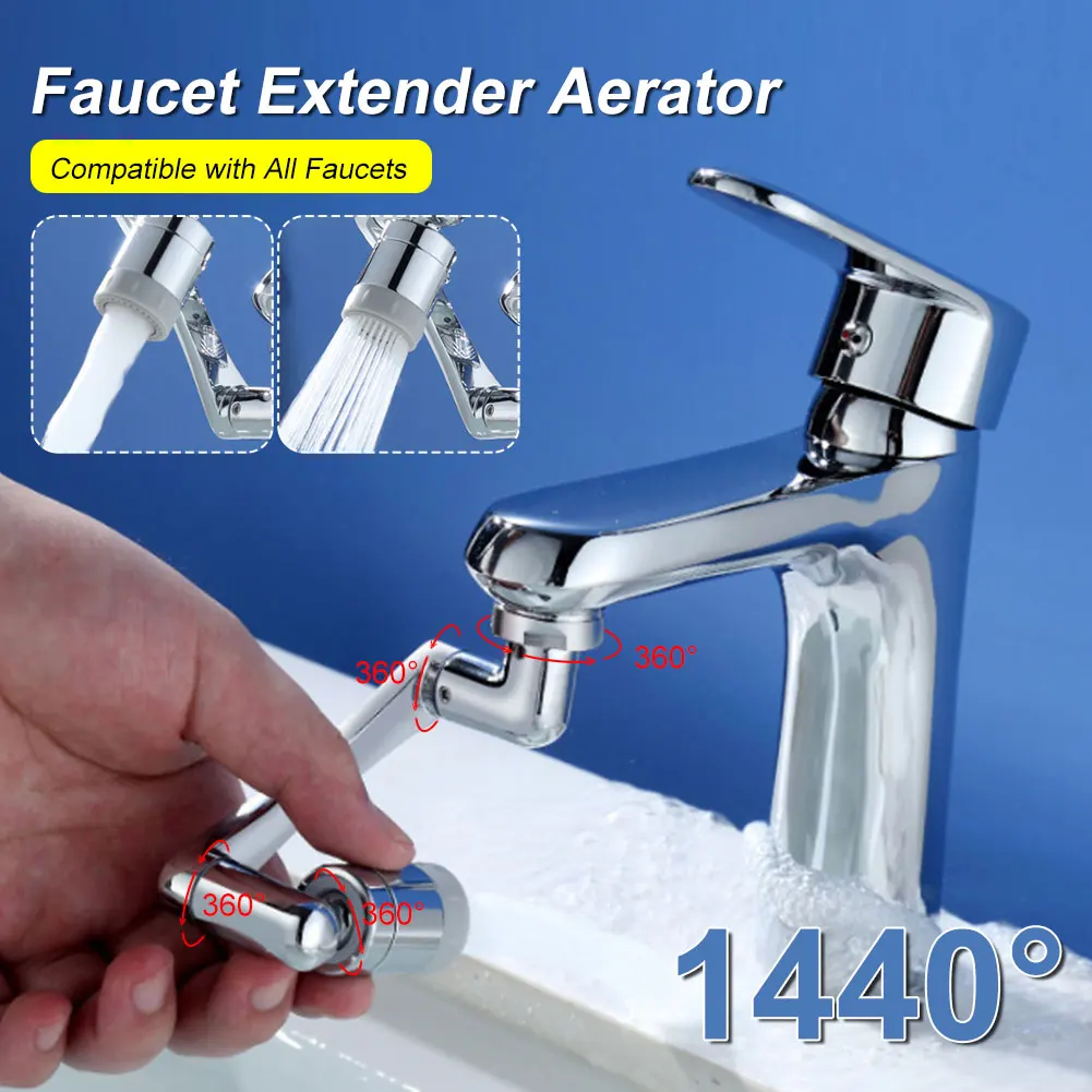 Universal Rotation Faucet Sprayer 1440° Hardware Tools Saving Water Anti Splash Filter Faucets Bubbler Nozzle Kitchen Tap
Universal Rotation Faucet Sprayer 1440° Hardware Tools Saving Water Anti Splash Filter Faucets Bubbler Nozzle Kitchen Tap