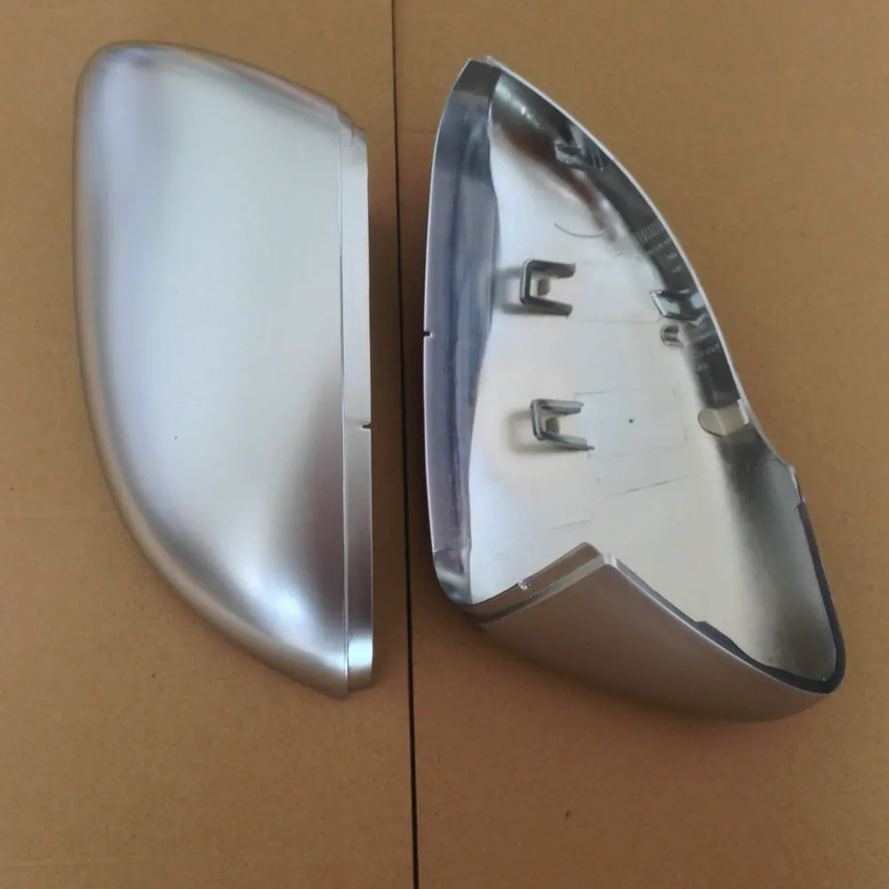 

Matte Chrome For VW Golf VI GTI 6 Side Wing Mirror Covers MK6 GTD GTE R20 Satin CAPS GTD Replace 2pcs
